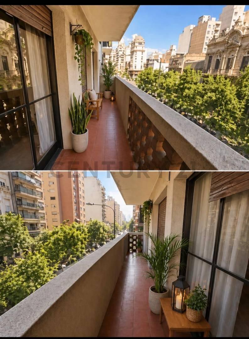 Venta Amplio Departamento 4 ambientes con hermoso balcón corrido, Monserrat — foto 1