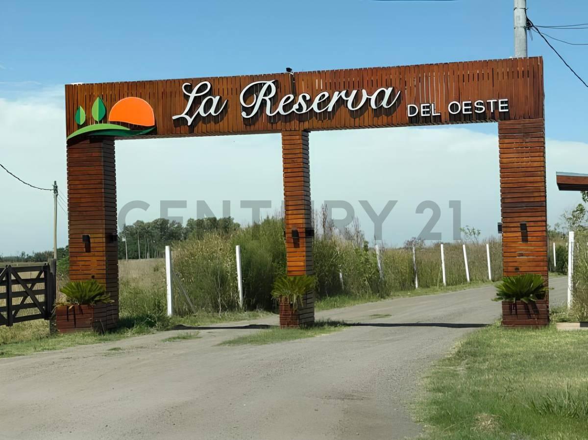 Vta. 3 lotes Reserva del Oeste Etapa 1 c/ posesión — foto 1