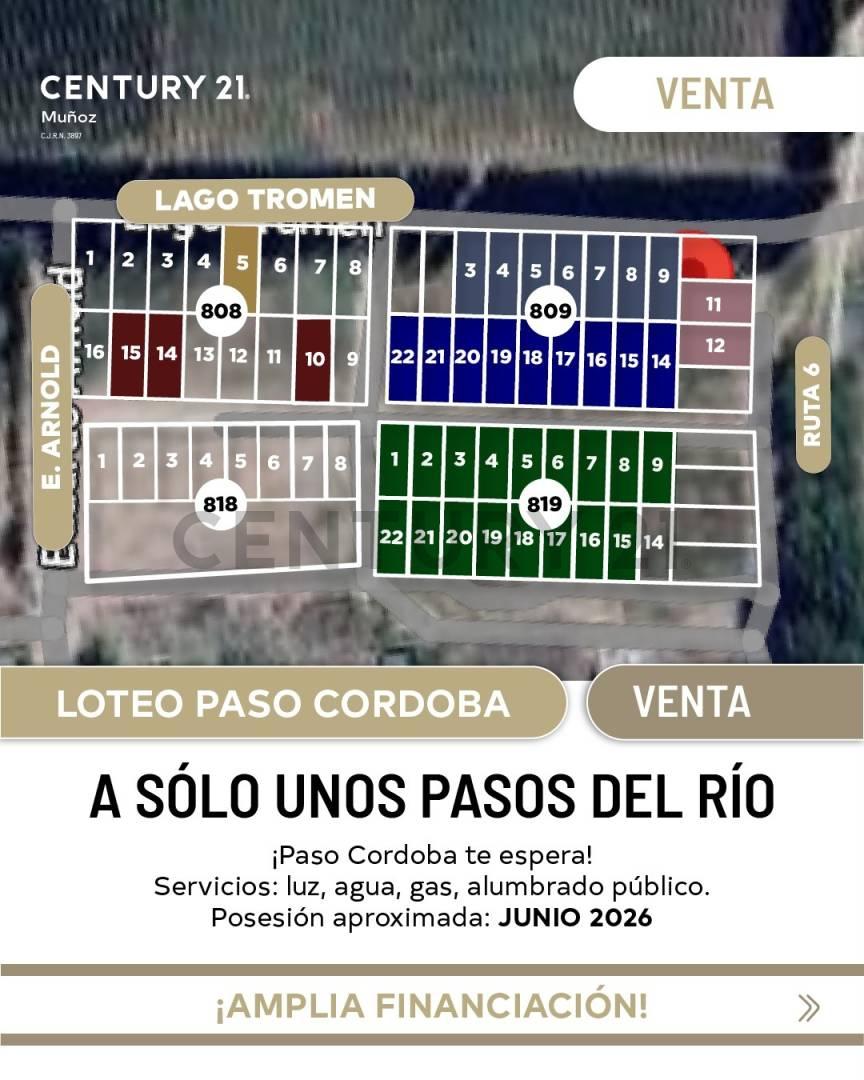 Pre-Venta terrenos en Paso Cordoba General Roca — foto 1
