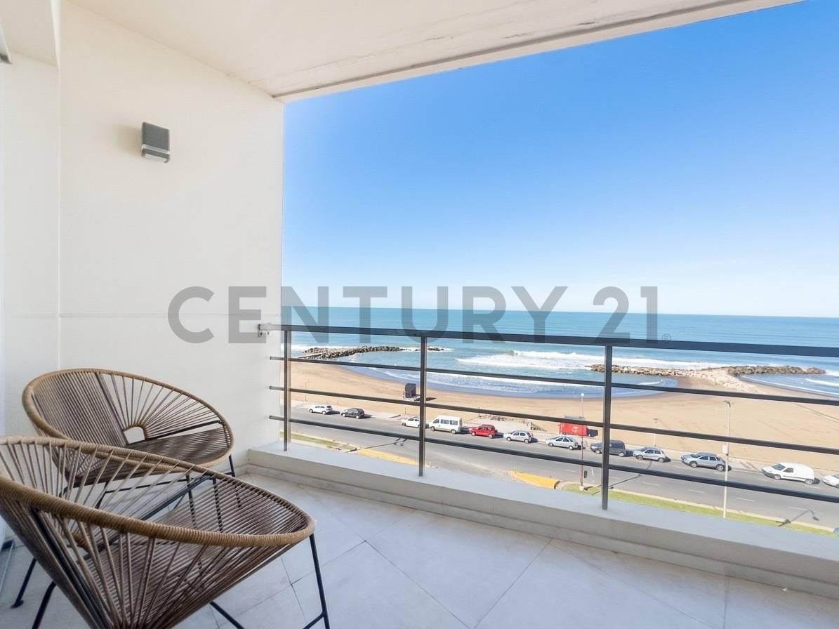 Tres ambientes c/cochera vista plena al mar en La Perla edificio joven — foto 1