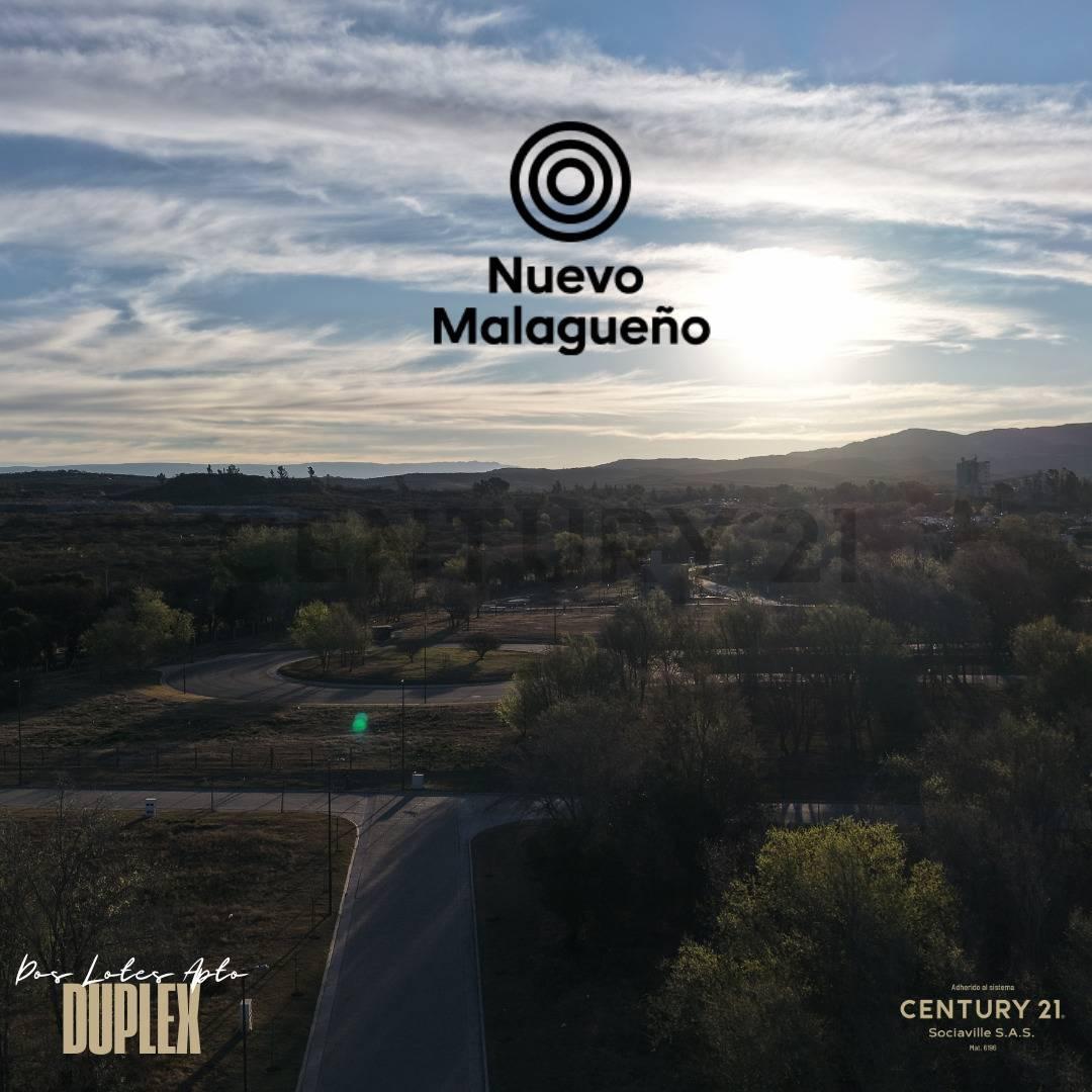 Lote en Barrio Nuevo Malagueño - 410m2 Apto dúplex — foto 1