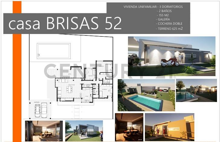 CASA MODERNA EN CONSTRUCCIÓN EN BARRIO PRIVADO BRISAS — foto 1