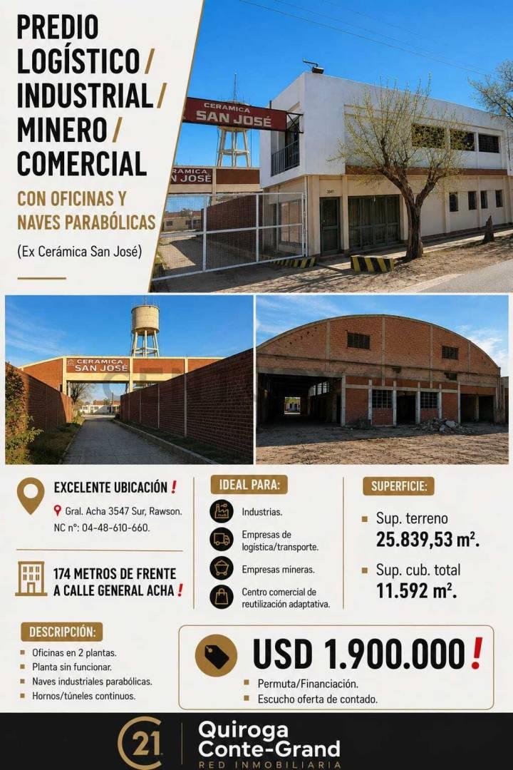 Planta Industrial - ex "Ceramica San Jose" — foto 1