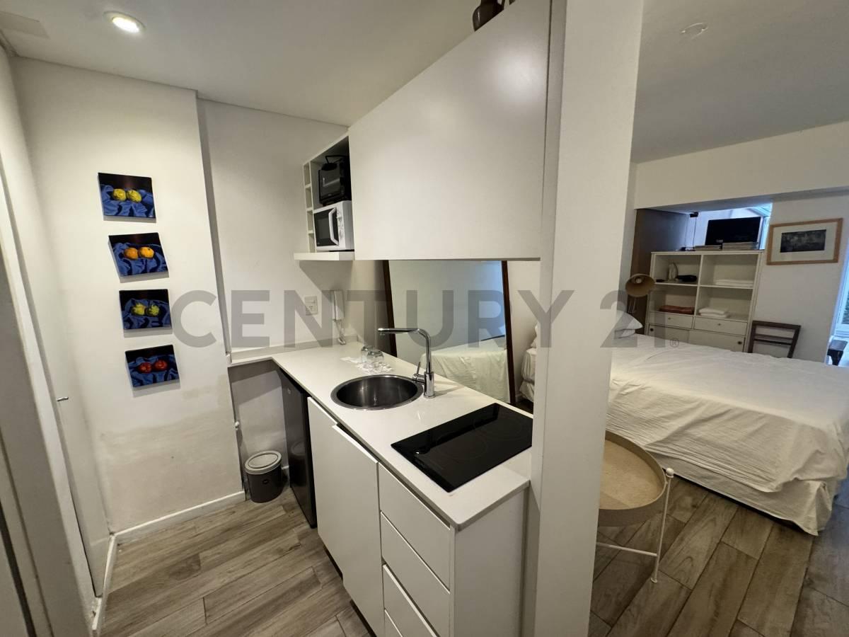 VENTA DEPARTAMENTO MONOAMBIENTE CON PATIO EN PALERMO CHICO REFACCIONADO A NUEVO AMOBLADO APTO PROFES — foto 1
