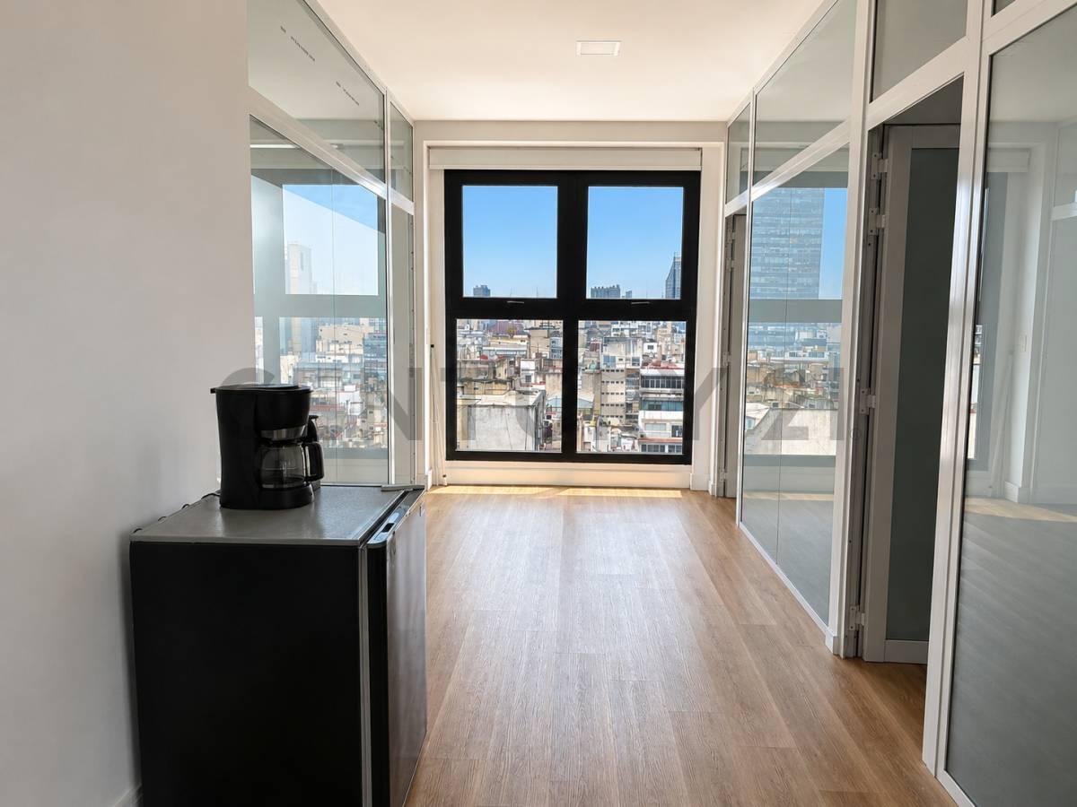 VENTA DEPARTAMENTO/OFICINA DE 3 AÑOS EN MICROCENTRO CON TERRAZA PROPIA EN PISO ALTO - CÓRDOBA Y FLOR — foto 1