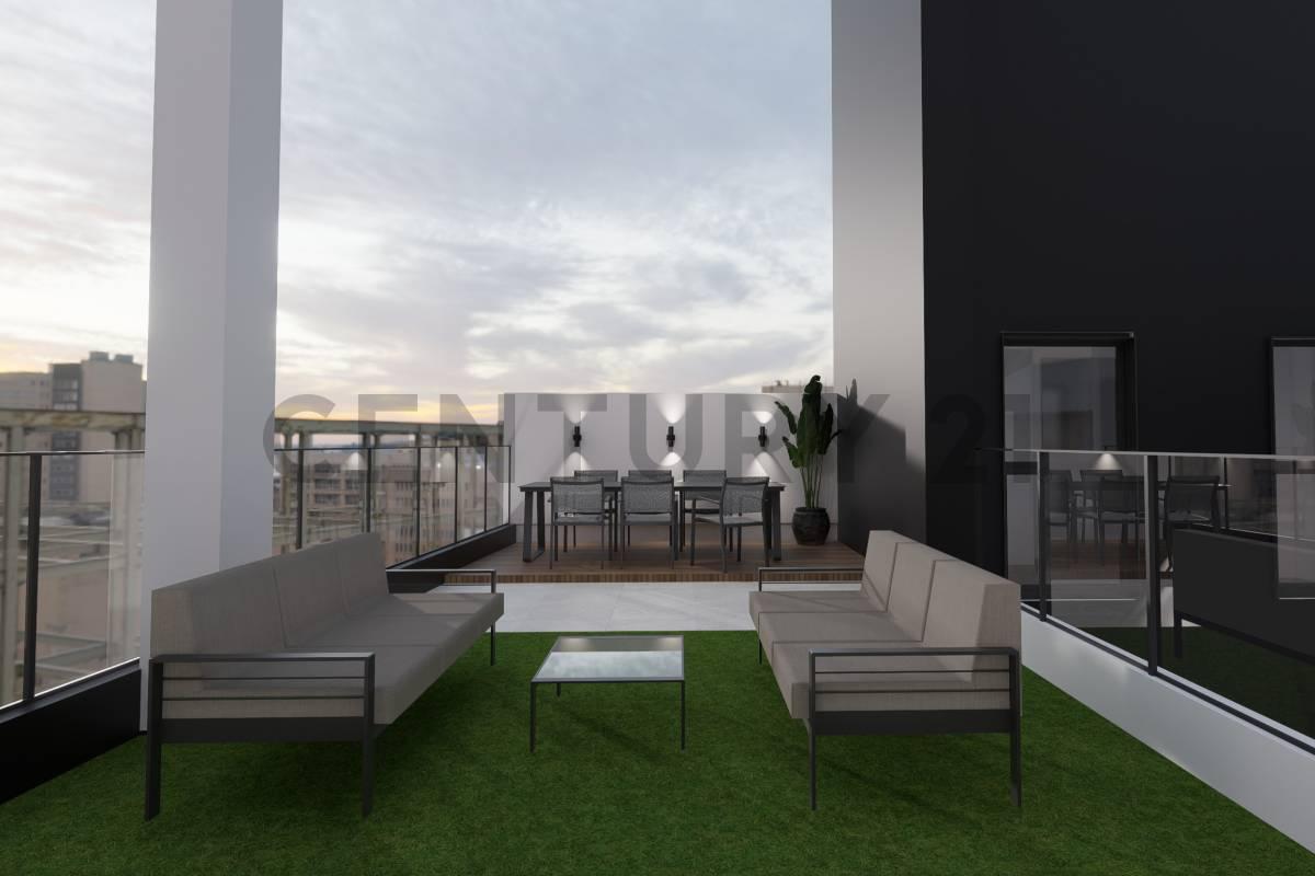 Departamento de 3 ambientes en el 7° piso contrafrente, con gran terraza, Premium, a estrenar - Vill — foto 1