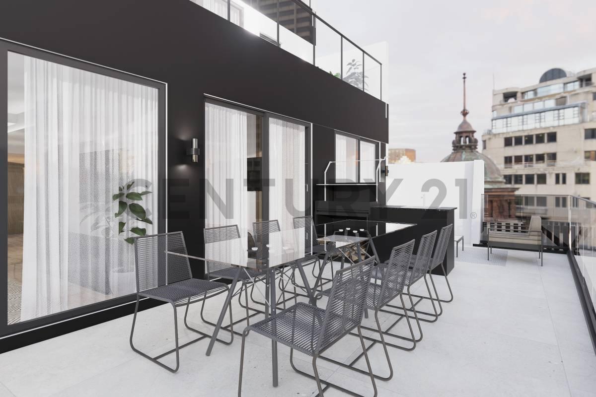 Espectacular departamento de 3 ambientes en el 6° piso al frente, con gran balzon terraza, Premium, — foto 1