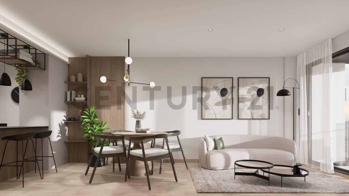 Departamento de 2 ambientes al contrafrente en 4° piso, balcon aterrazado, toilette y suite, Premium — foto 1