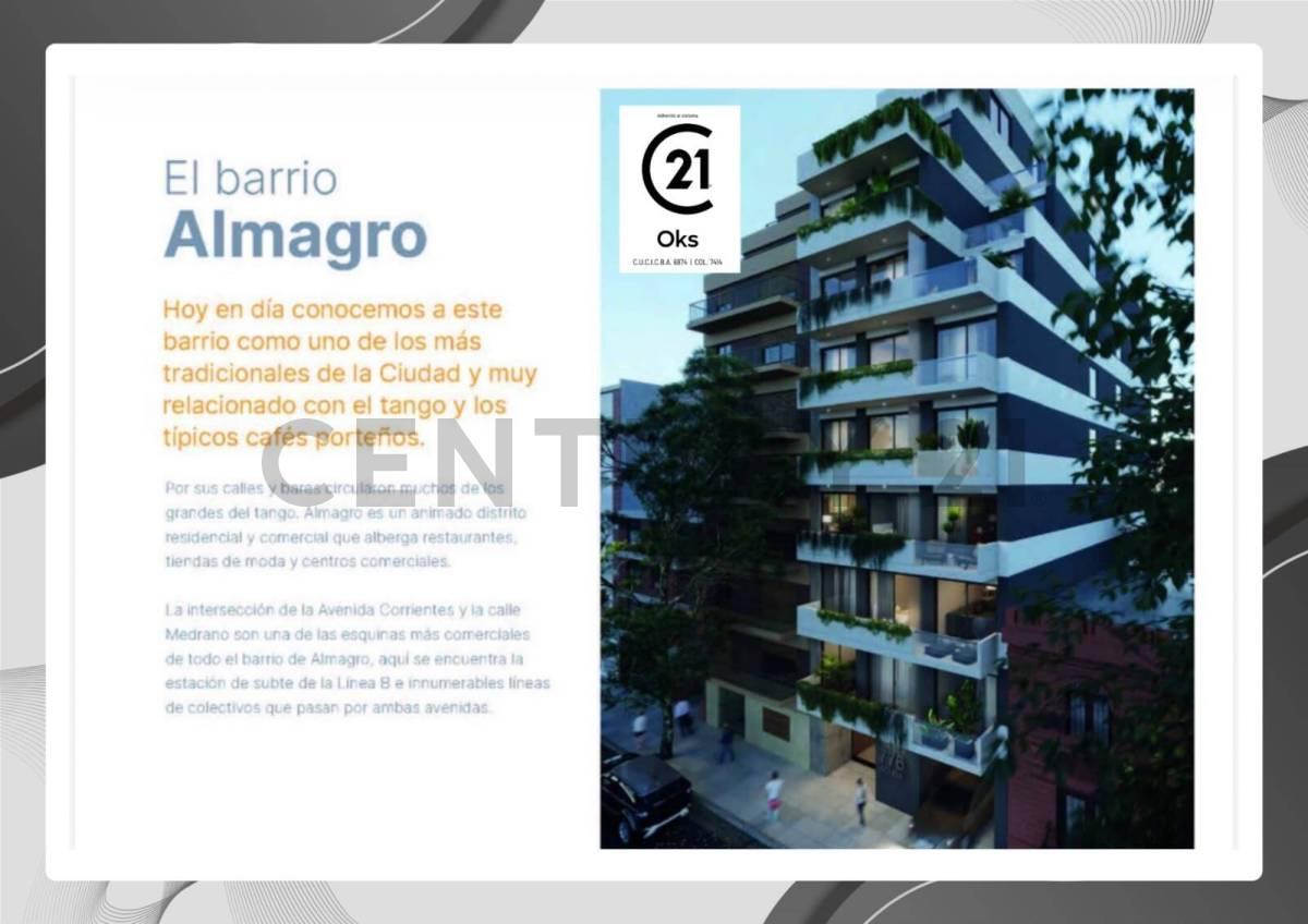 VENTA 3 AMBIENTES A ESTRENAR | 75 M² | 2 BAÑOS | SUITE | GREEN ROOF TOP | ALMAGRO — foto 1