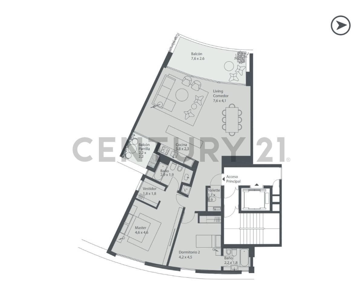 OCEANA Nordelta unidad de 3 ambientes en venta con financiac — foto 1