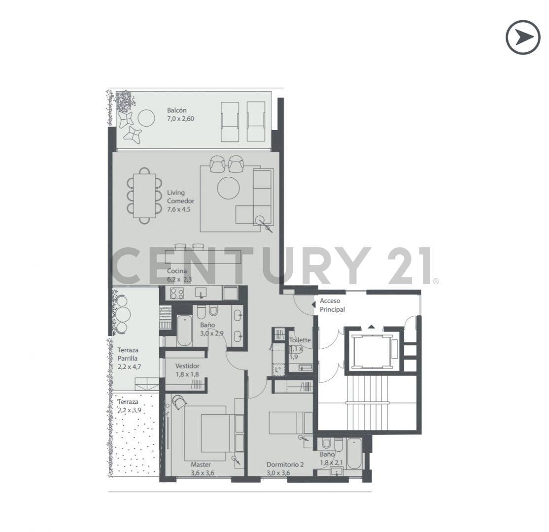 OCEANA Nordelta 3 ambientes en venta con financiación cochera — foto 1