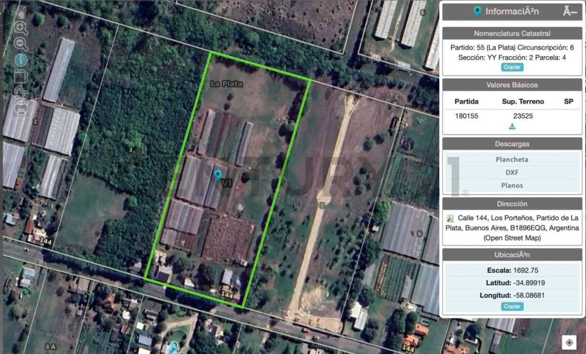 Venta de Lote en Barrio Los Porteños, La Plata. — foto 1