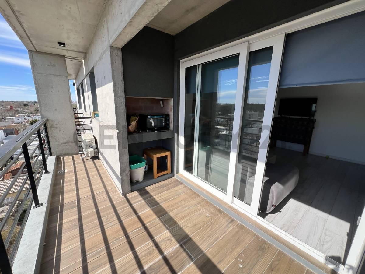 DEPARTAMENTO VENTA- DOS AMBIENTES EN TIGRE VISTA PANORÁMICA · BALCÓN CON PARRILLA — foto 1