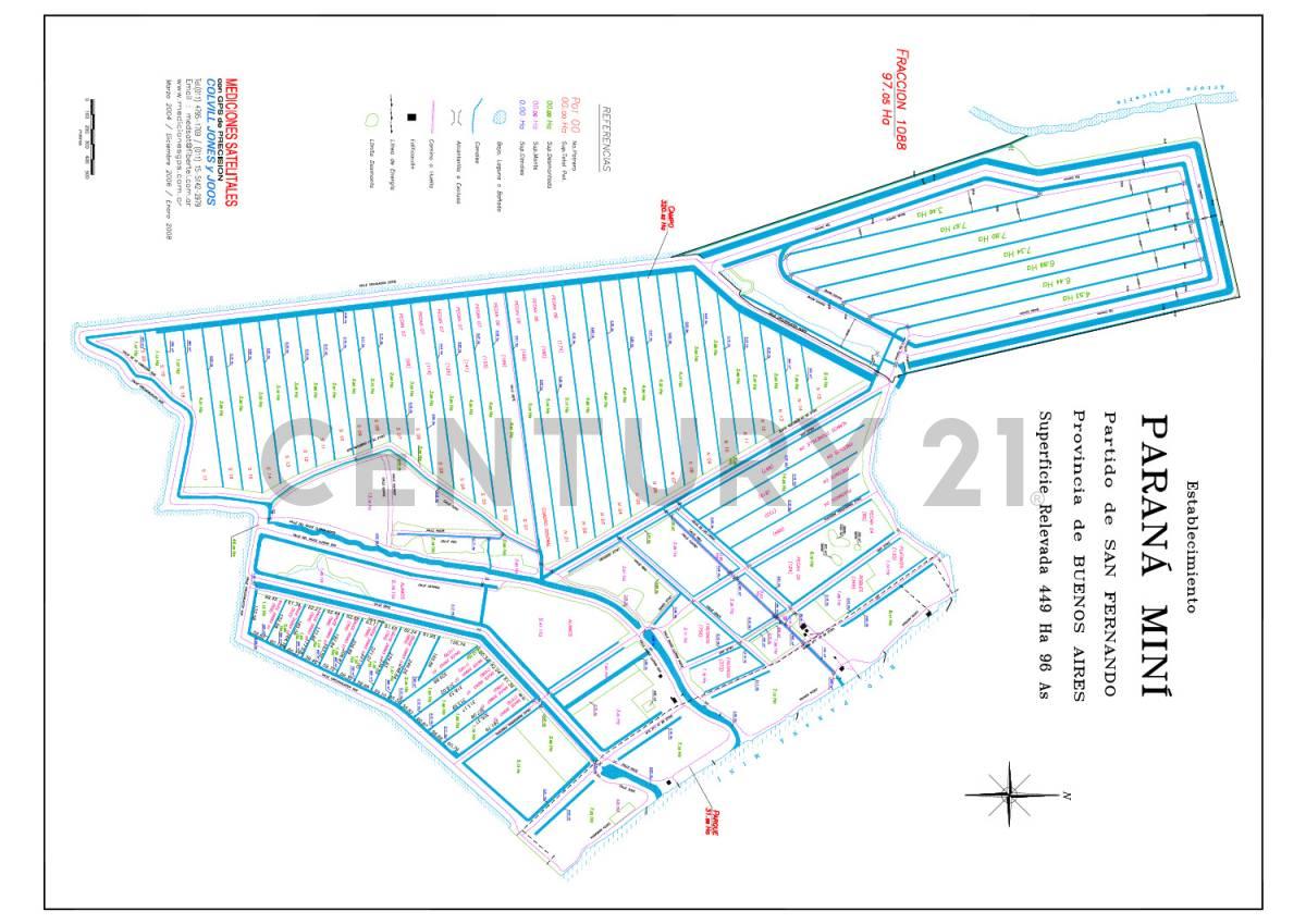 Venta 449 Hectáreas – Paraná Miní - Delta de San Fernando — foto 1