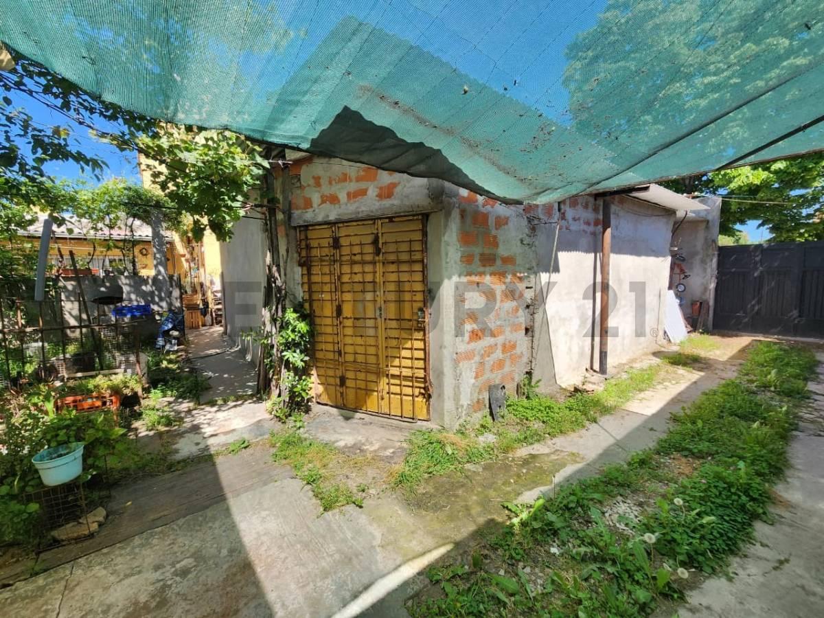 venta lote con mejora en merlo 10 x 22 con galpon de 50m2 porton corredizo — foto 1