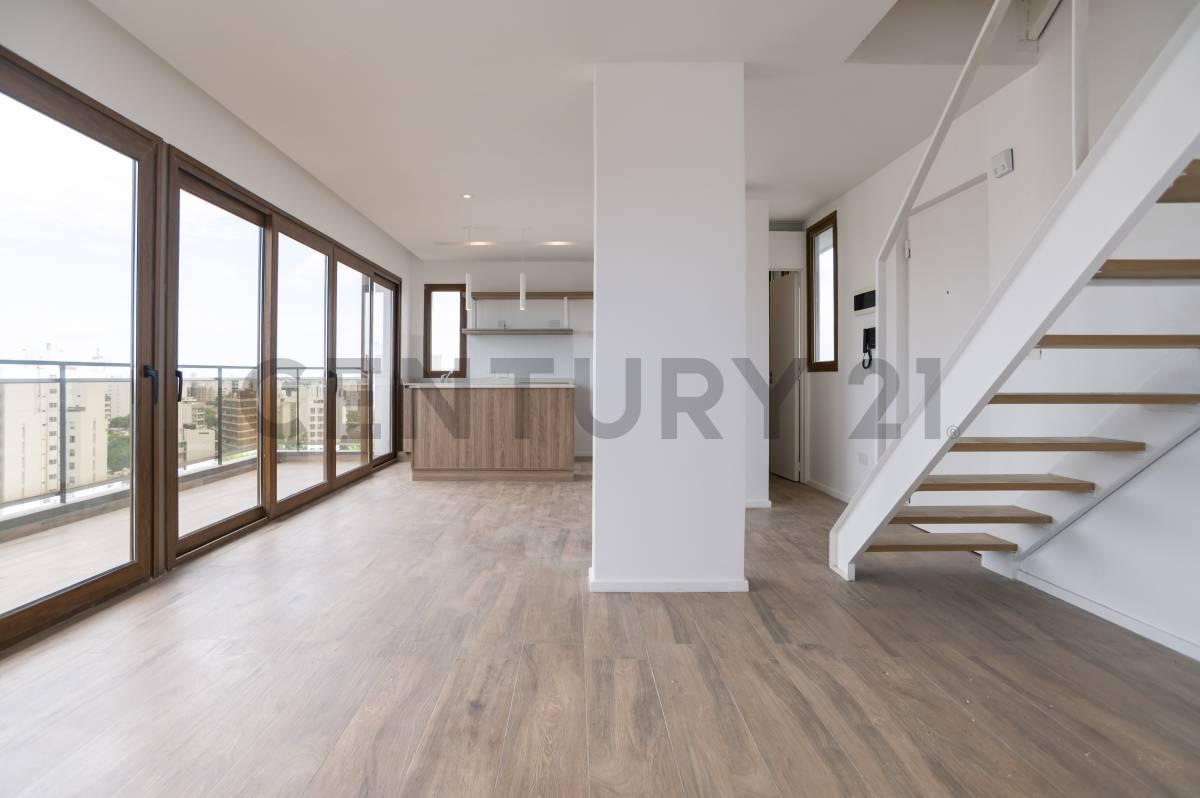 DEPARTAMENTO EN VENTA EN LA PLATA SEMIPISO AL FRENTE CON 2 DORMITORIOS + ESCRITORIO TERRAZA PRIVADA — foto 1