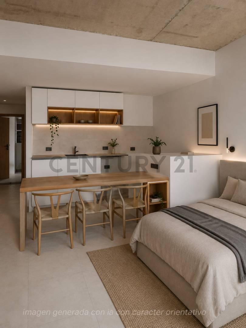 DEPARTAMENTO EN VENTA EN LA PLATA MONOAMBIENTE A ESTRENAR — foto 1