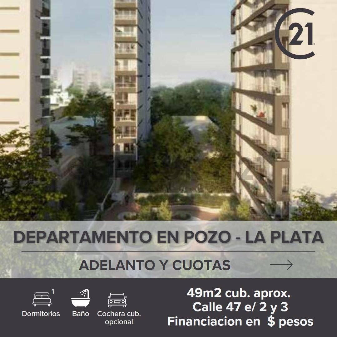 Venta Departamento en pozo 2 AMBIENTES, La Plata. — foto 1