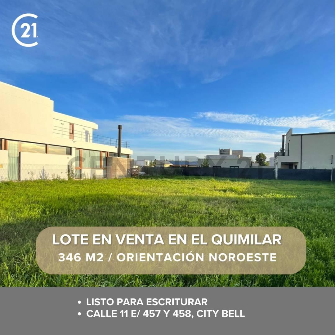 Lote en venta en Barrio El Quimilar, City Bell. APTO CREDITO — foto 1