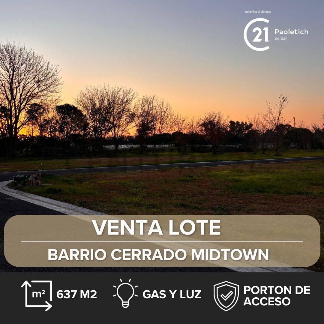Lote venta en Barrio Privado Midtown City Bell — foto 1