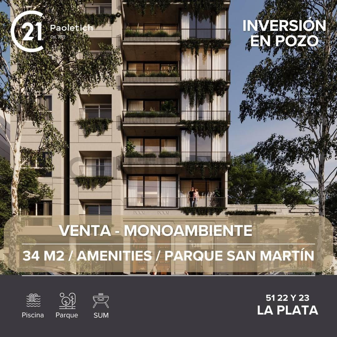Venta de Departamento Monoambiente en La Plata — foto 1