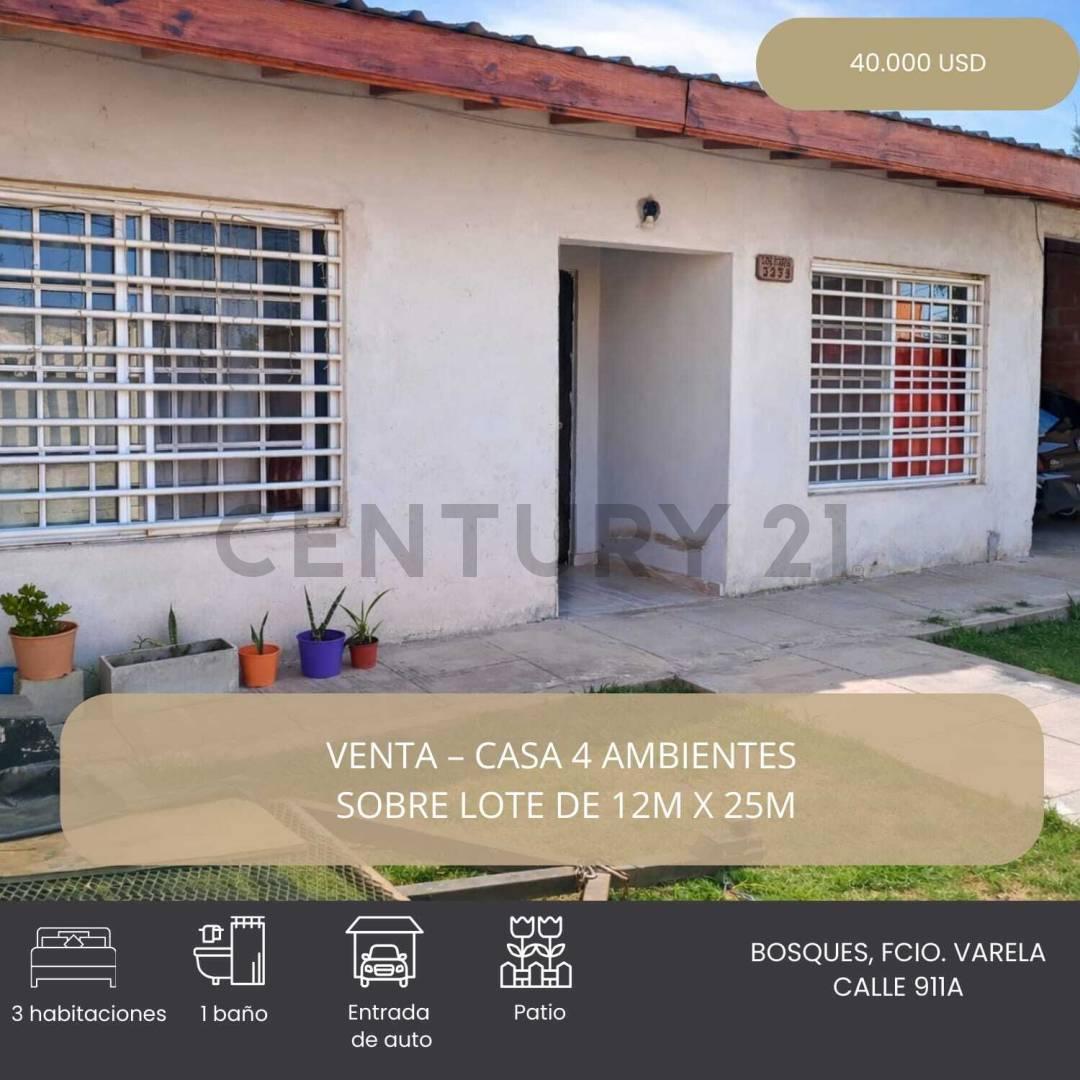 VENTA CASA 4 AMBIENTES BOSQUES - FLORENCIO VARELA — foto 1