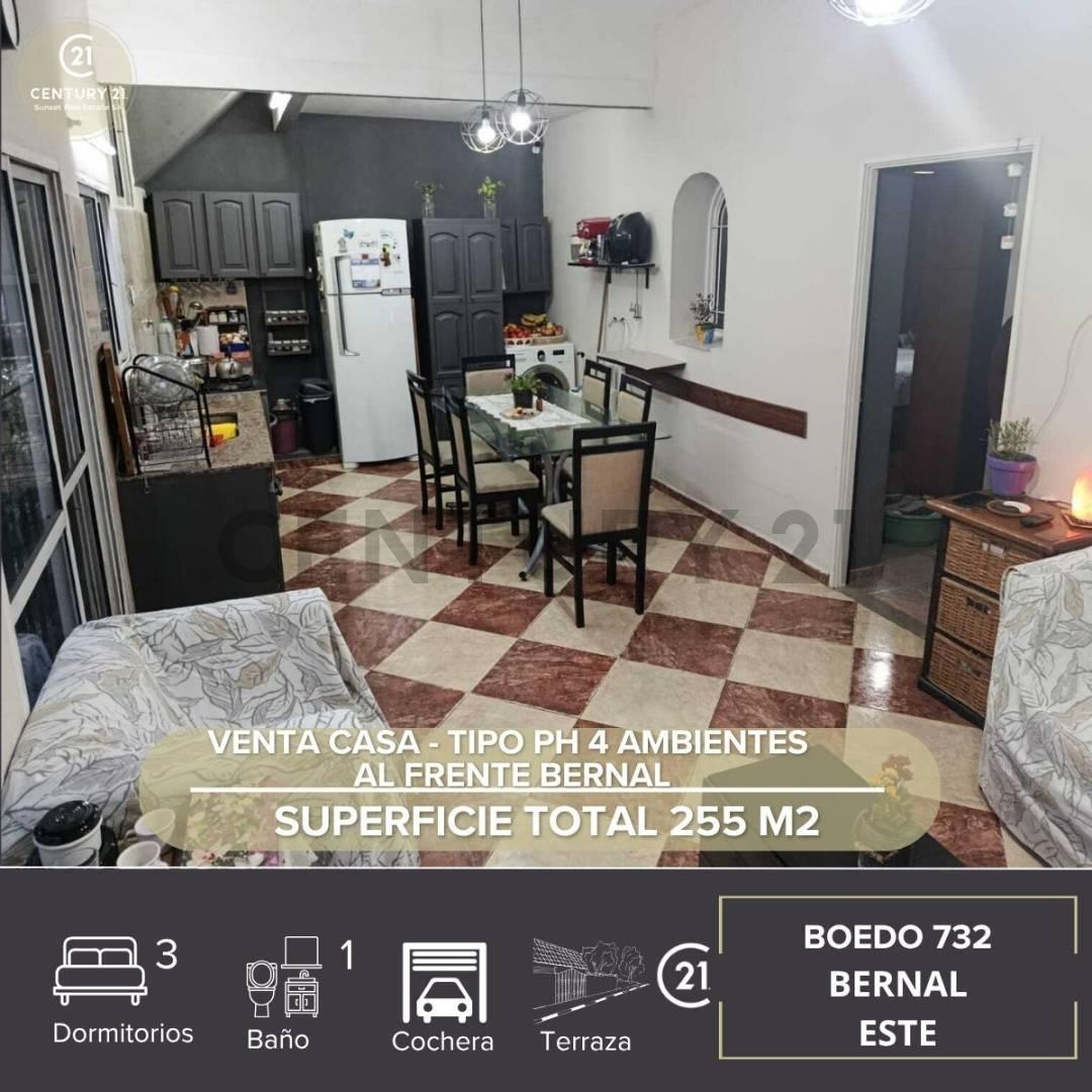 VENTA CASA - TIPO PH 4 AMBIENTES AL FRENTE BERNAL — foto 1