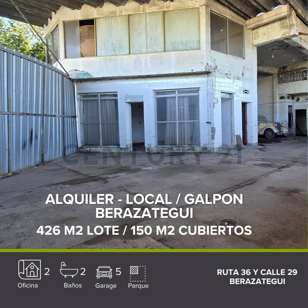 Galpón en Alquiler Berazategui — foto 1