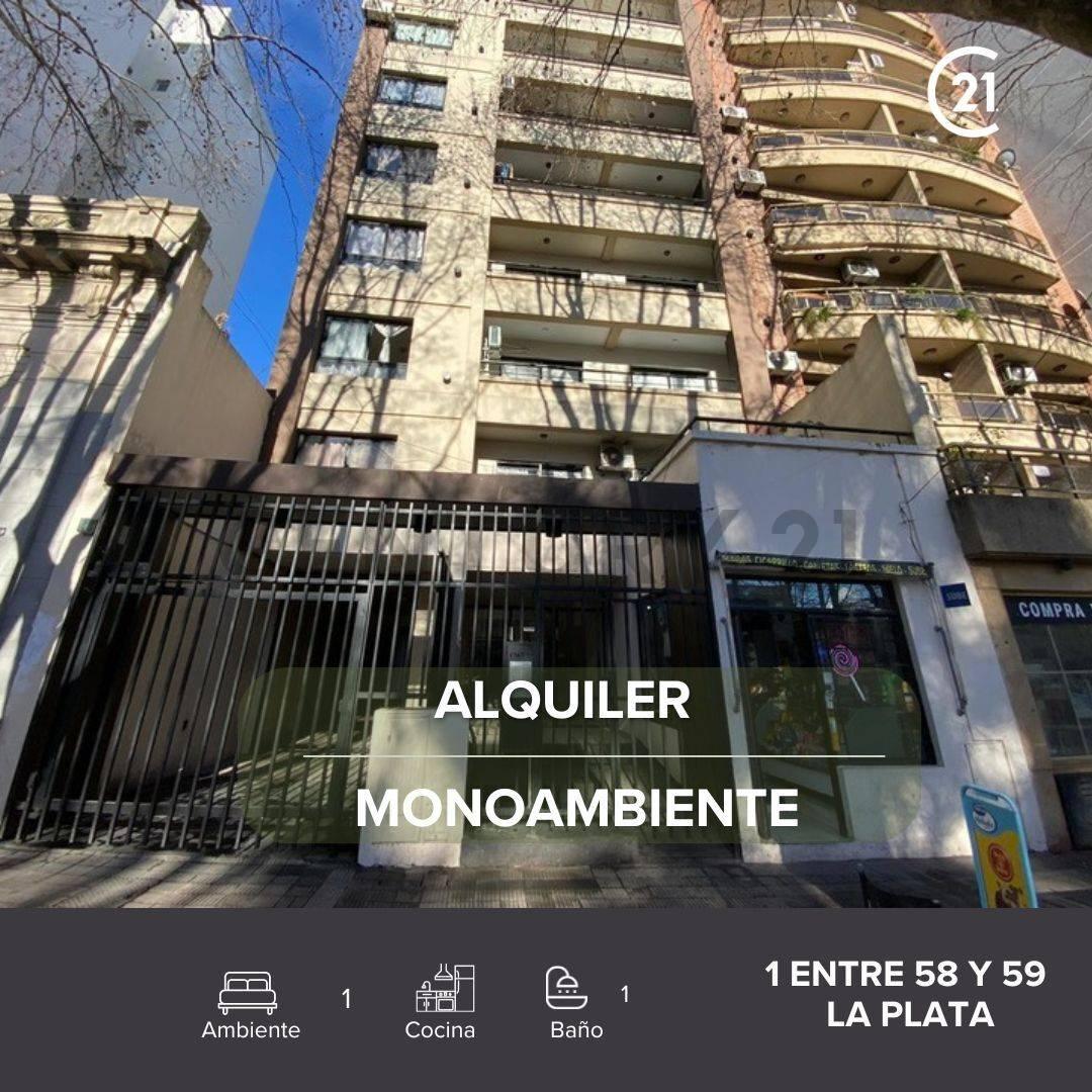 Alquiler monoambiente La Plata — foto 1
