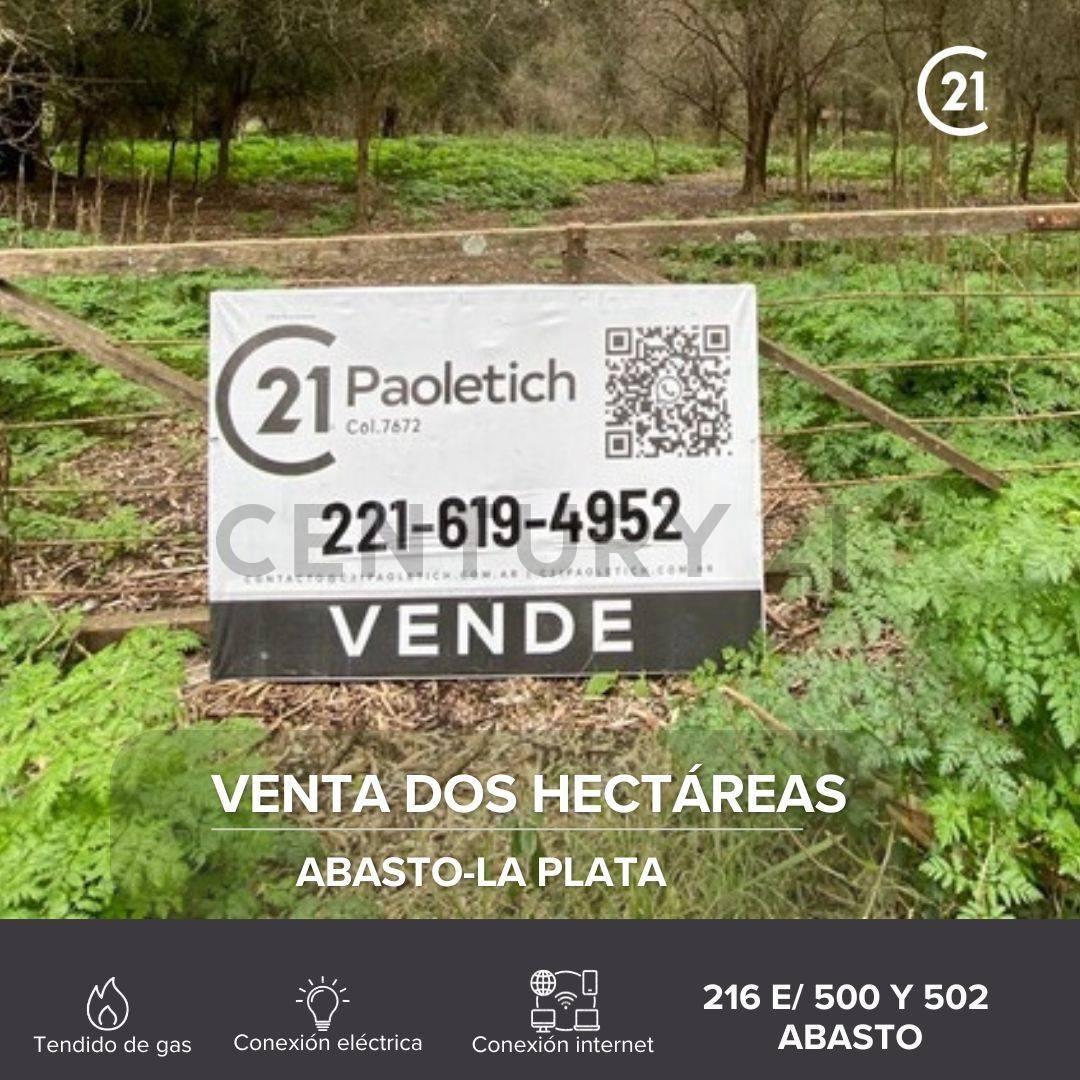 Venta dos hectáreas en Abasto, La Plata — foto 1
