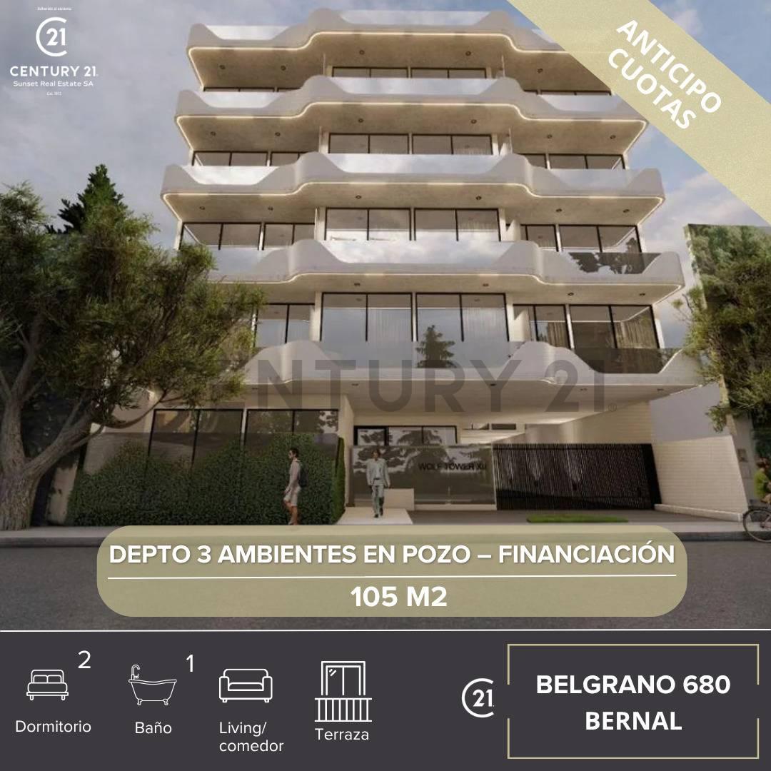 Departamento 3 Ambientes 105 m² en Bernal | Financiación | Amenities | Oportunidad — foto 1