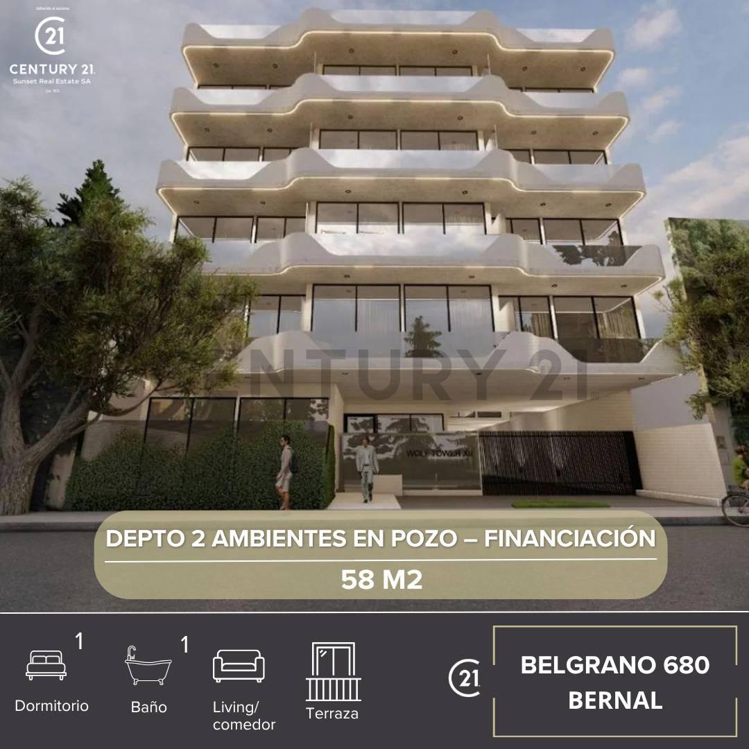 Departamento 2 Ambientes 58 m² en Bernal | Financiación | Amenities | Oportunidad — foto 1