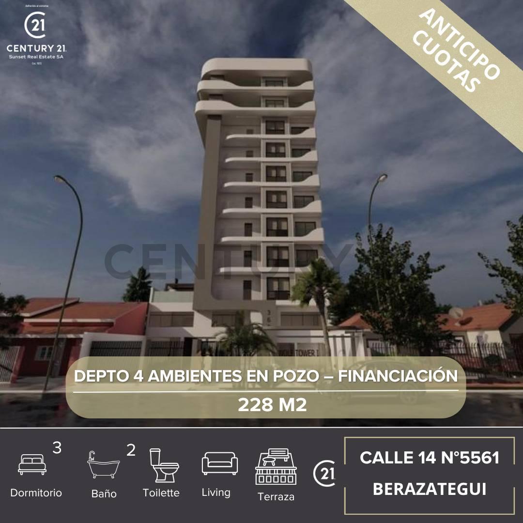 DEPARTAMENTO 4 AMBIENTES EN POZO – FINANCIACIÓN | BERAZATEGUI — foto 1
