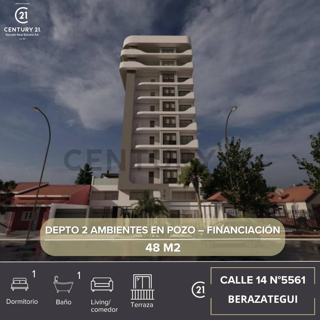 DEPARTAMENTO 2 AMBIENTES EN POZO – FINANCIACIÓN | BERAZATEGUI — foto 1