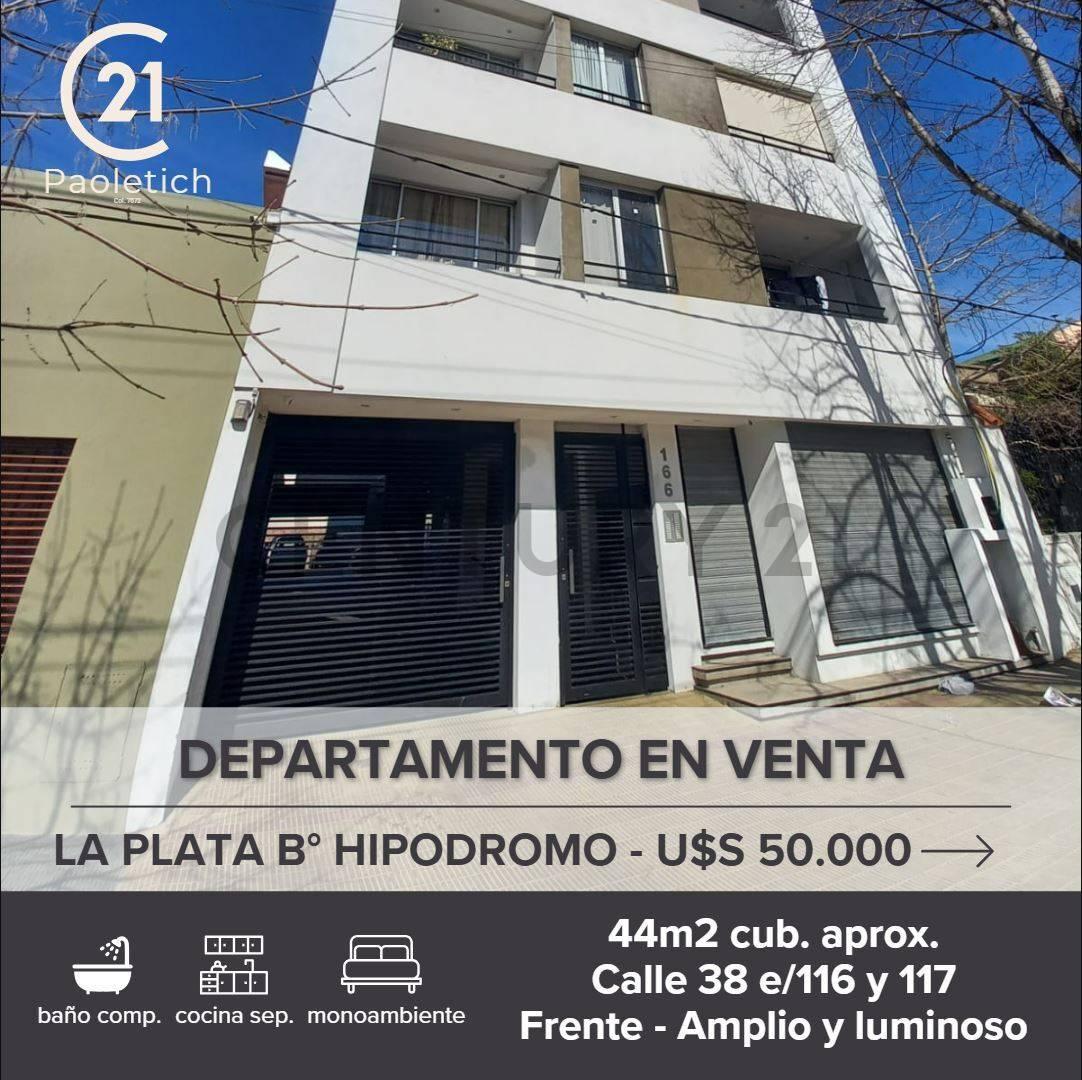 Venta de Departamento MONOAMBIENTE en La Plata Casco — foto 1