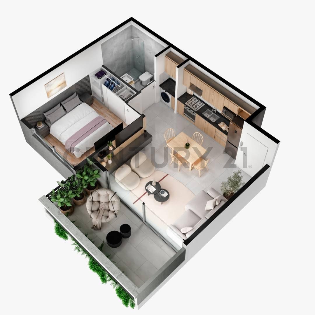 VENTA DEPARTAMENTO DE POZO, 2 AMB EN HAEDO — foto 1