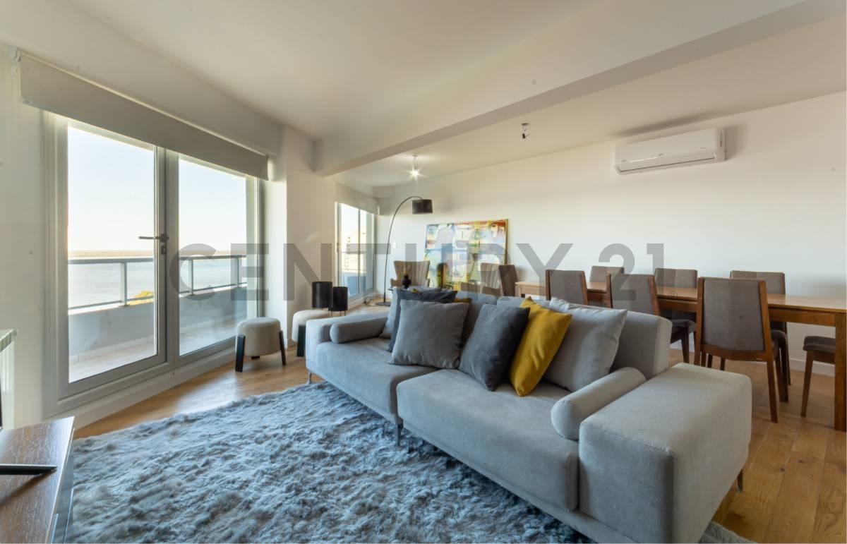 Venta Departamento 2 Dormitorios con vista al río y cochera en Martin, Rosario — foto 1