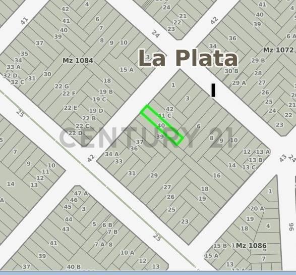 42 entre 24 y 25. Lote en Venta, La Plata — foto 1