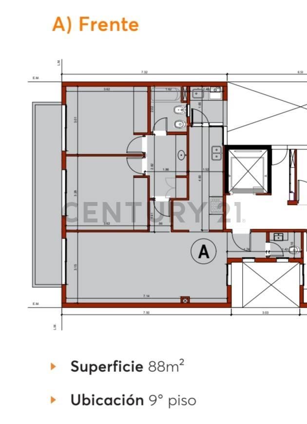 Semipiso de categoría de 2 dormitorios con cochera en venta | EN CONSTRUCCIÓN — foto 1