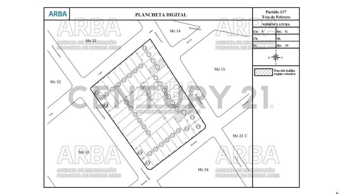 Lote en Venta - Saenz Peña, Tres de Febrero — foto 1