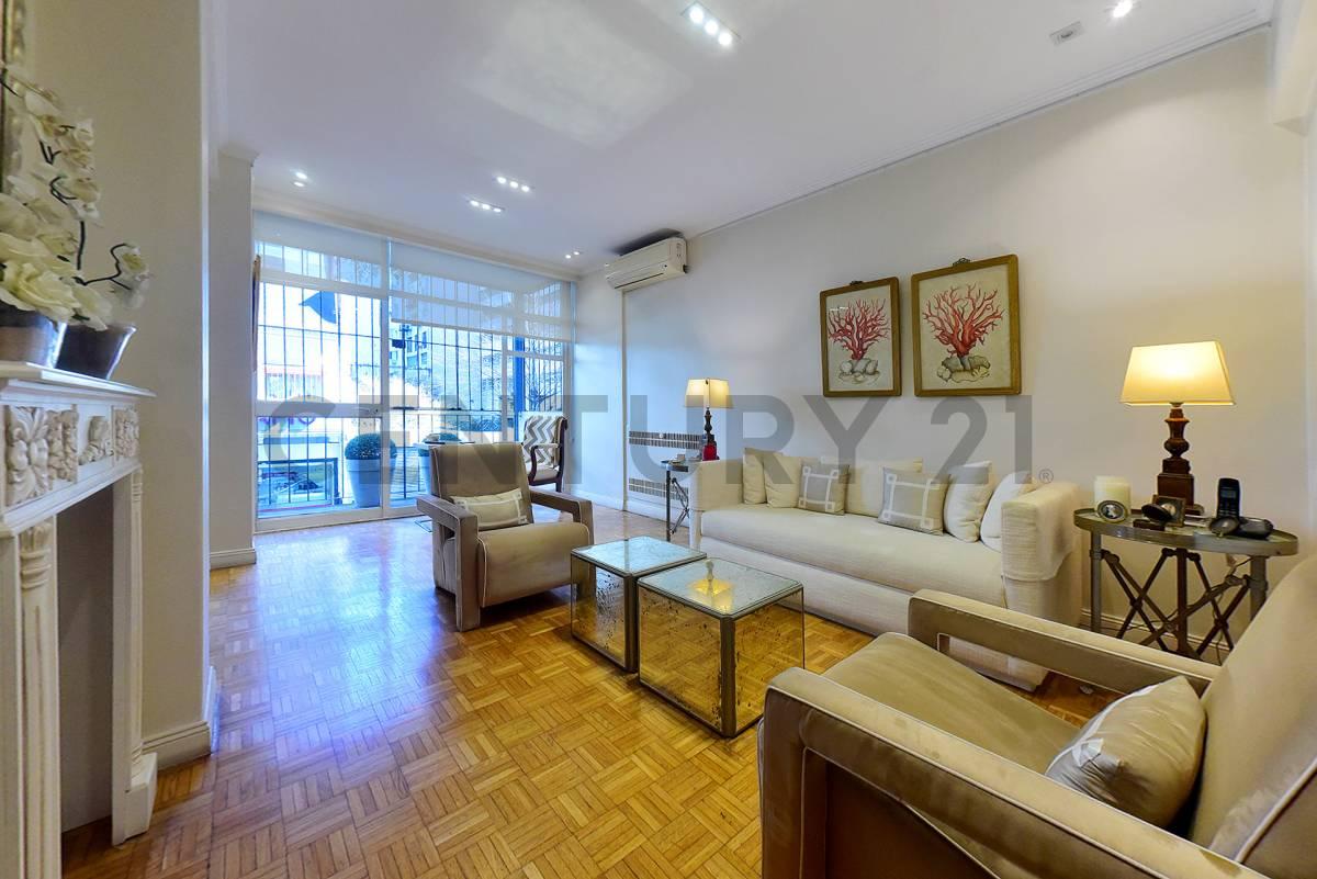 Venta Depto. 3 amb. 2 dorm. uno en suite, 3 baños, patio. Palermo Chico CABA — foto 1