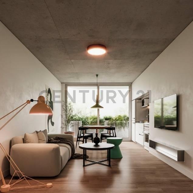 Departamento 2 ambientes a estrenar en Creek Almagro - Balcón con Paisajismo Integrado — foto 1