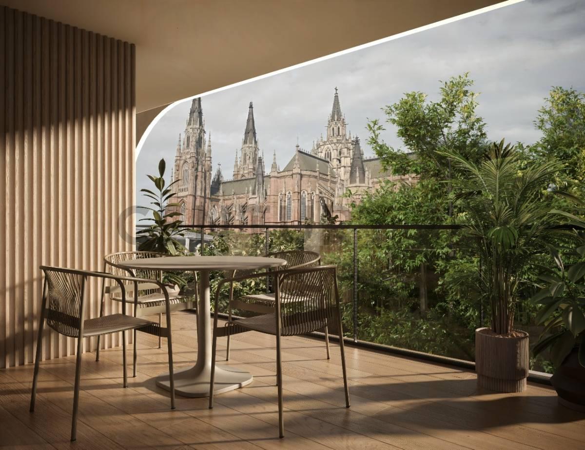 Departamento Tipo Piso de 3 Dormitorios de Categoria con Vista a la Catedral en Construccion — foto 1