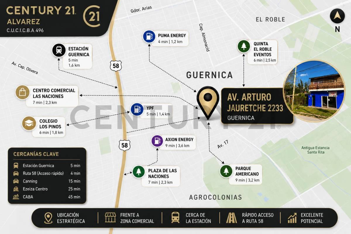 VENTA DE DEPARTAMENTO 3 AMB + LOCAL COMERCIAL EN GUERNICA — foto 1