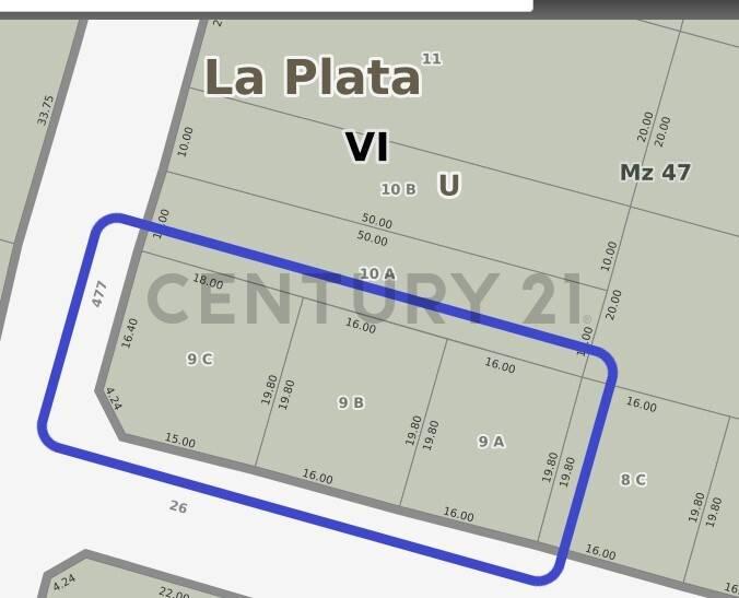 Venta Lote Esquina 984 m2 | Calle 477 y 26 - City Bell - La Plata — foto 1