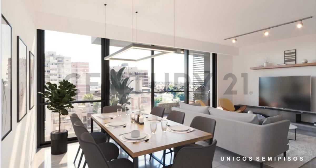 VENTA DEPARTAMENTO SEMIPISO 2 AMBIENTES POZO AL FRENTE CON BALCON Y PARRILLA — foto 1