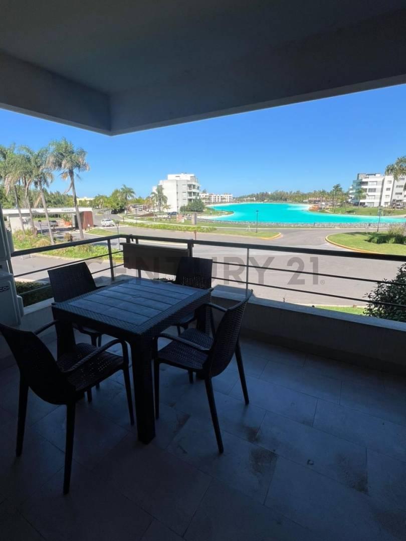 ALQUILER 2 AMB. AMOBLADO VISTA A LA LAGUNA/ BARRIO LAGOON PILAR — foto 1