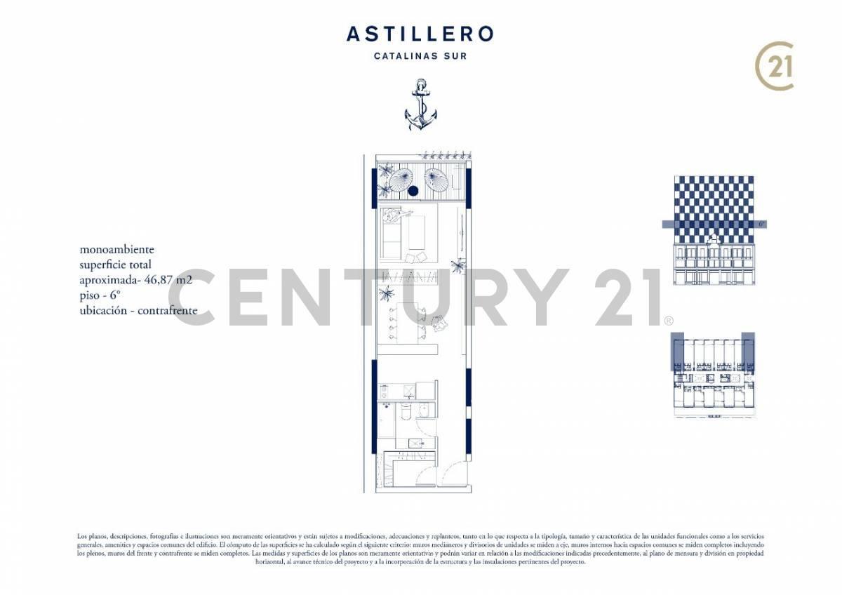 VENTA DEPARTAMENTO MONOAMBIENTE DIVISIBLE,AMENITIES ASTILLER — foto 1