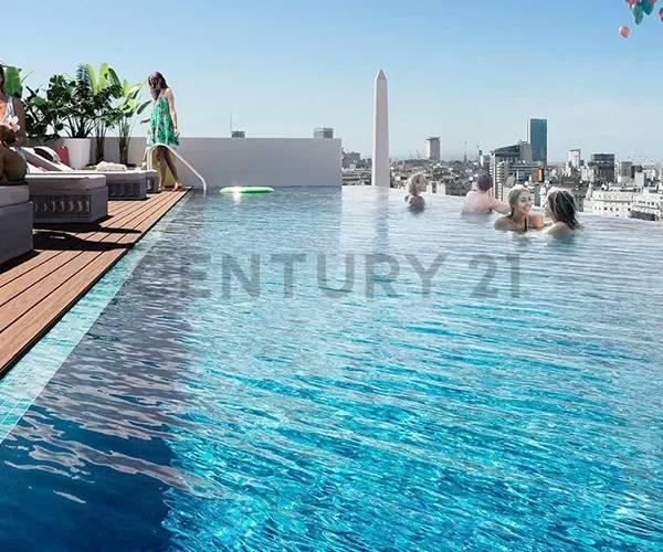 VENTA DE DUPLEX EN EL PISO 10 AL FRENTE EN EL EXCLUSIVO ALTO GRANDE OBELISCO CABA — foto 1