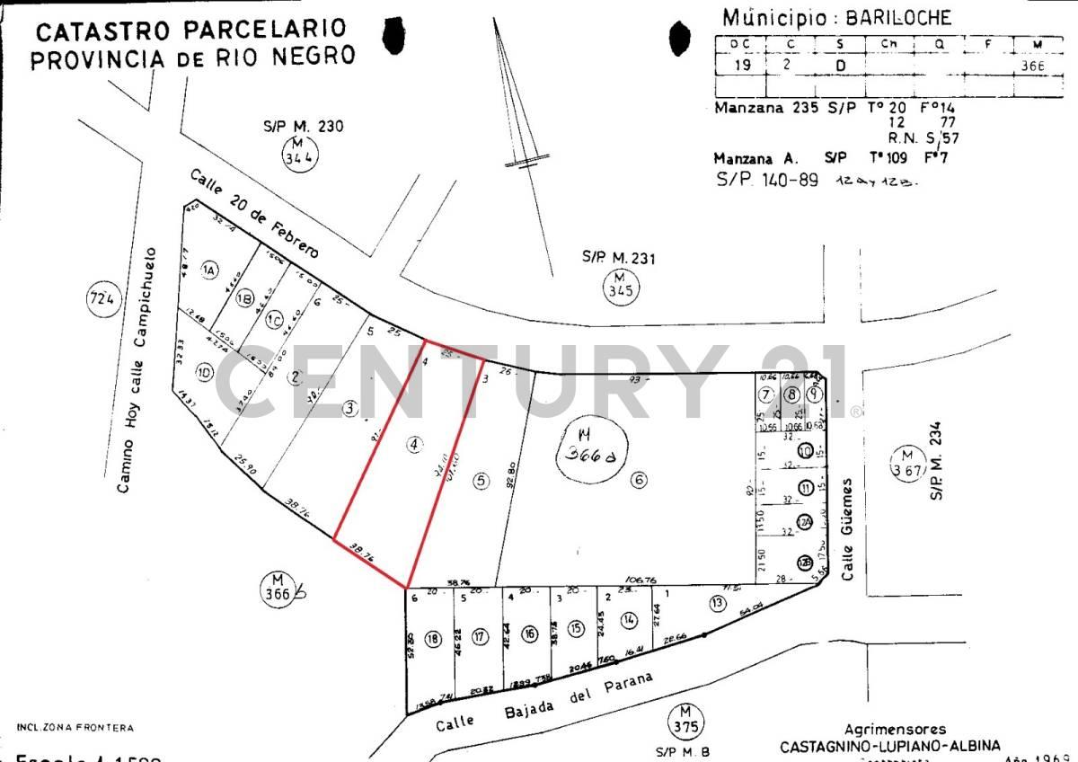 Lote en venta Bariloche — foto 1